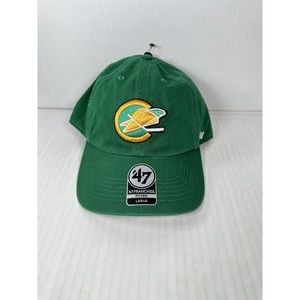 California Golden Seals ‘47 Brand Vintage NHL Green Franchise Hat Cap Large NEW